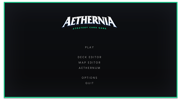 AETHERNIA - Strategy Card Game